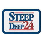 Steep and Deep '24 -Embroidered patch