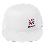 GNARWAY Embroidered Flat Bill Trucker Cap