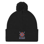 GNAR Pom Beanie Stacked ski logo