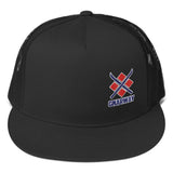GNARWAY Embroidered Flat Bill Trucker Cap