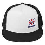 GNARWAY Embroidered Flat Bill Trucker Cap