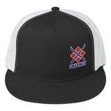 GNARWAY Embroidered Flat Bill Trucker Cap
