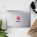 Gnarway ski stickers