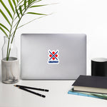 Gnarway ski stickers